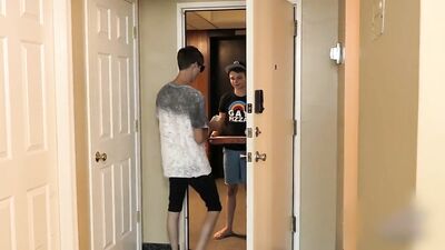 Fucking the Pizza Boy: Hardcore Gay Action with Blond Boys