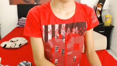 Hot Colombian Boy sound vibrator Dildo cum show