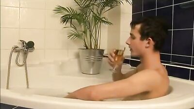 After Bath Fuck - Gay Bareback Cum Shots