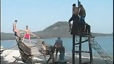 Being Naked with Friends: Frat Boys Fun Gay Porn Experience!