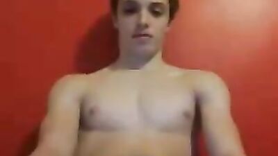 Smooth Twink Wanking in the Shower: Raw Cumshots & Handjob for You!