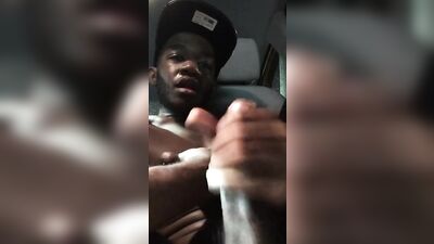 To fap with a cap - Big Cocks Black Solo.