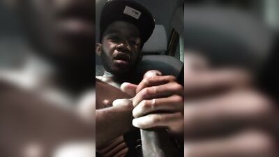 To fap with a cap - Big Cocks Black Solo.