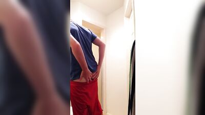 Texas Ginger Strokes His Red Cock - A Gay Porn Solo Video!