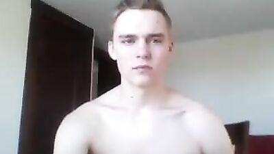 Stud Shoots Another Huge Load: Big Cocks Action Amateur Gay Porn Video