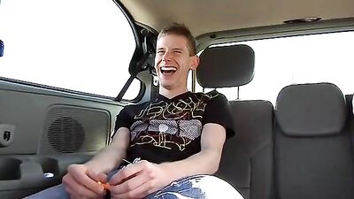 Sweet Boys Fuck in Car: Anal Orgy with Big Cocks and Cum Shots (1068)