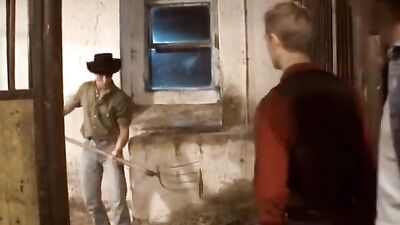 Teen Boy Anal Sex: Wild Threesome with College Dudes