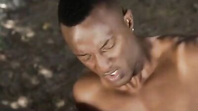 Hot black dick bare in the ass 1089