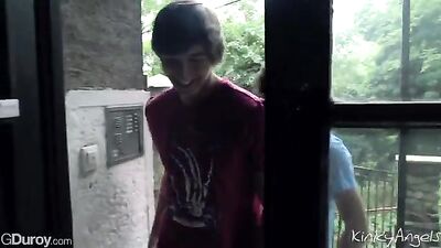 Out of the Rain: Bareback Cum Shots Action