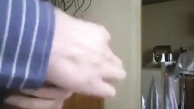 Impressive cock show off