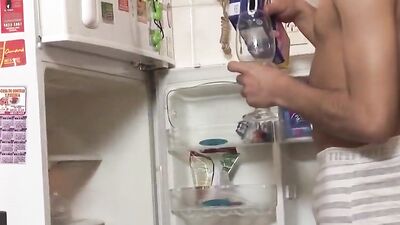 Sweet Boys F*cking with Dad in the Kitchen - Gay Porn Video