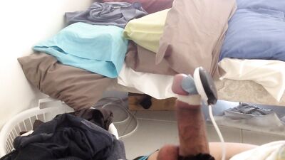 Electric Shock Therapy Pt1: Gay Amateur Fetish Action Video