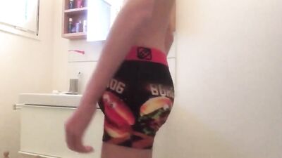 Twink Shows Off Huge Rocket - A Gay Porn Video with Handjobs and Solo Action!