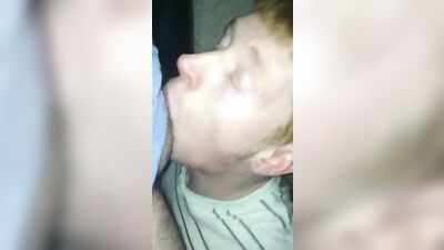 Ginger Sucks Daddys Dick: Hot Redhead Oral Action with Step Son!
