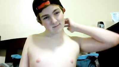 Cute Ginger jerk & cum