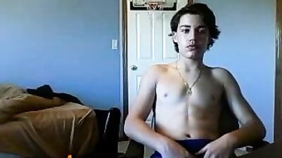 Shoots His Load: Gay Porn Latino Cum Shot Amateur Video