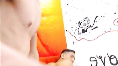 Couplematesgaycum-Twohotguysinapassionatethreesomeaction-Rawandrealgayporn