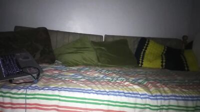 Teen Cumshot Solo: Uncut Joy in the Shower!