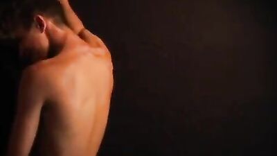 Surfer Hair Stylin with Lettermans Jacket - Blond Boys Frat Guys Fun!