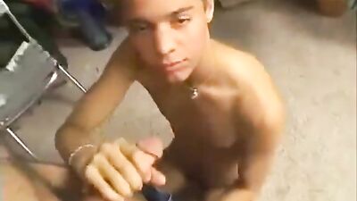 Daddy Bangs His Blonde Boy in the Bedroom - Gay Amateur Bareback