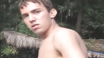 De Biman Hot Threesome 014: Gay Porn Video with Bareback Cumshots and Hot Men