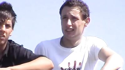 Outdoor Blow Job Boys: Wild Public Sucking Adventure