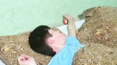 Waking up Cody: A Gay Handjob Solo with Action and Solo Tag