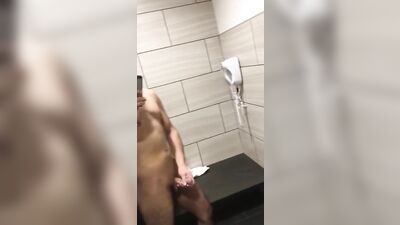 Gym Jerk-Off: Hard Body Workout with a Twist!