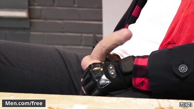 Men.com - Mick Stallone and Teddy Torres - Breakfast Cub Cum Shots Handjob Muscle Boys Part 1 Drill My Hole Trailer