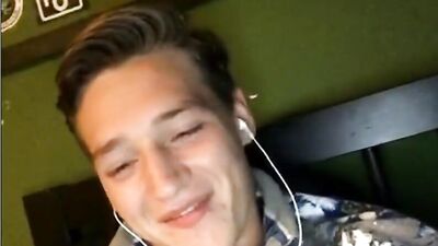 Young European Cock Shoots for Girl in Solo Cumshot Video
