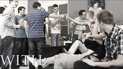 25 Cocks, 1 Blond Twink - An Orgasmic Gay Porn Adventure!