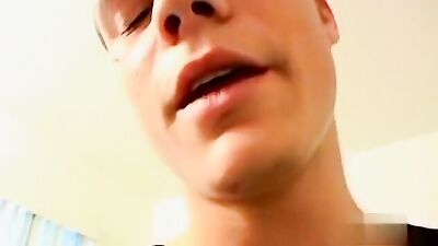 Mikes Cute Boy Cums on the Mirror - Gay Cumshot Handjob Compilation