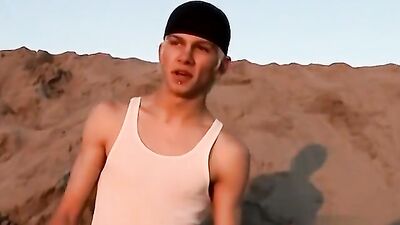 Mikes Feet: Boys Play on the Beach - Gay Fetish Video with Hot Foot Action!