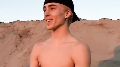 Mikes Feet: Boys Play on the Beach - Gay Fetish Video with Hot Foot Action!