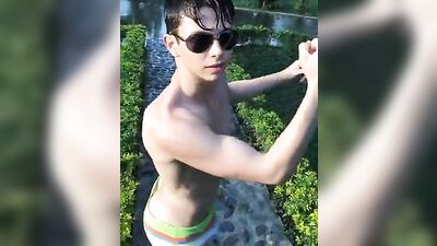 HOT BOYs Amateur Public Outdoor Orgy with HUNKS!