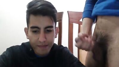 Latino Cum Drippers: Big Dick Latin Boys Cocksucking and Cumming!