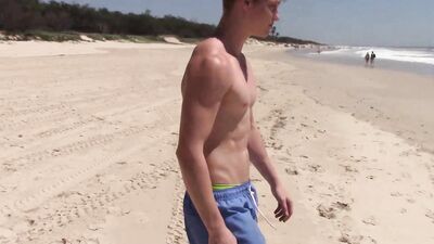 I hope this is what you are looking for: James Hidd*en Desires: Amateur Handjob in Public Outside