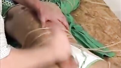 Horny Boy Tied Up in Hardcore Gay Porn