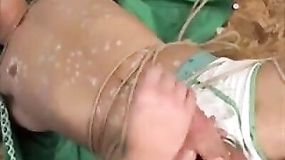 Horny Boy Tied Up in Hardcore Gay Porn