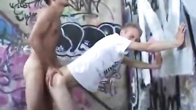 Rough French Scally Fucks Photographer: Raw Gay Porn Action!