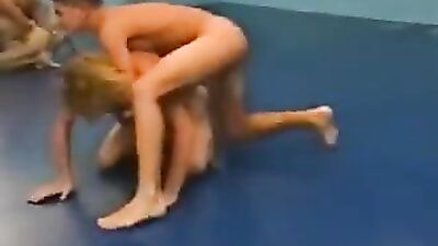 Fun Muscle Boys Naked Fight: Who Will Win?