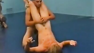 Fun Muscle Boys Naked Fight: Who Will Win?