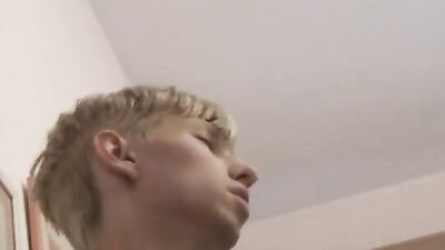 Grandad Barebacks his Skinny Grandson: A Gay Porn Oral Fixation