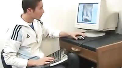 Computer friend fin...porn habit