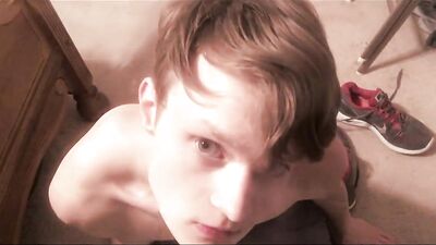 Beautiful Twink Boys Self-Love Adventure with a Banana