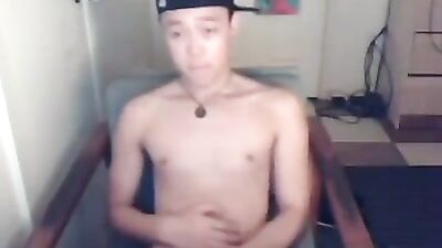 Asian Camming Jerks & Cums - Hardcore Gay Porn Action!