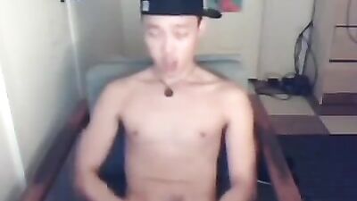 Asian Camming Jerks & Cums - Hardcore Gay Porn Action!