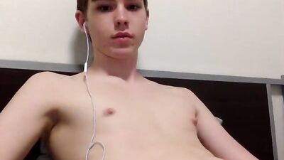 Young Amateur with Huge Cock Handjob