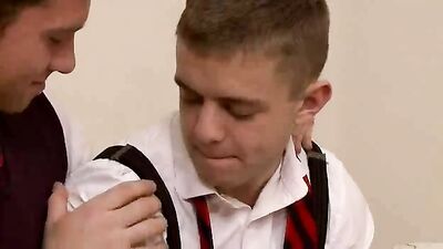 Mike's sad boy get better when fucked by older 1646