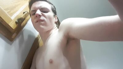 Young Guy Fucks Sex Toy & Cums on It! - Gay Solo Web-Cam Action with Big Cocks!